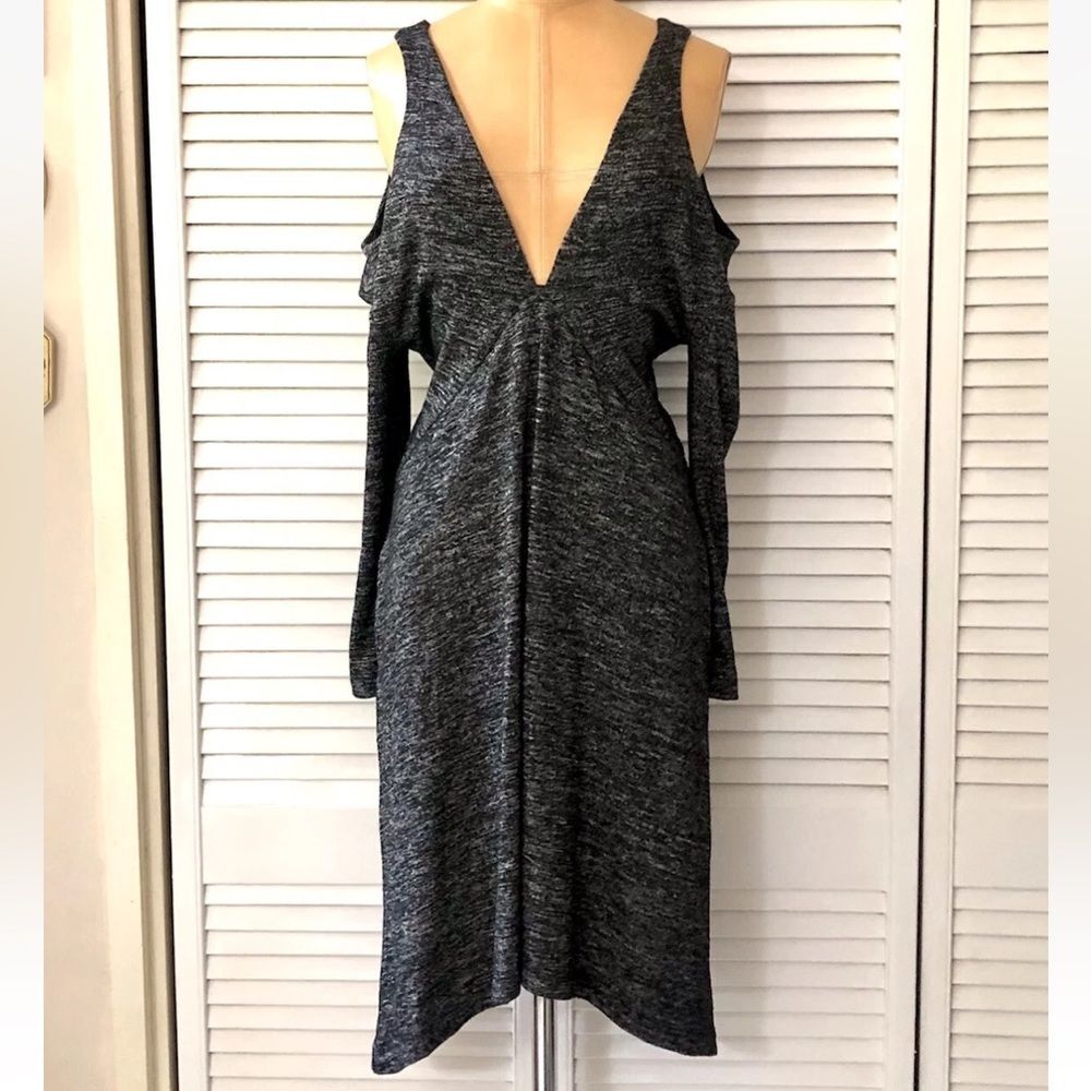 Maeve Gray Backless Dress